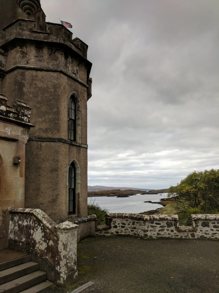 The entrance to Dunvegan Castle