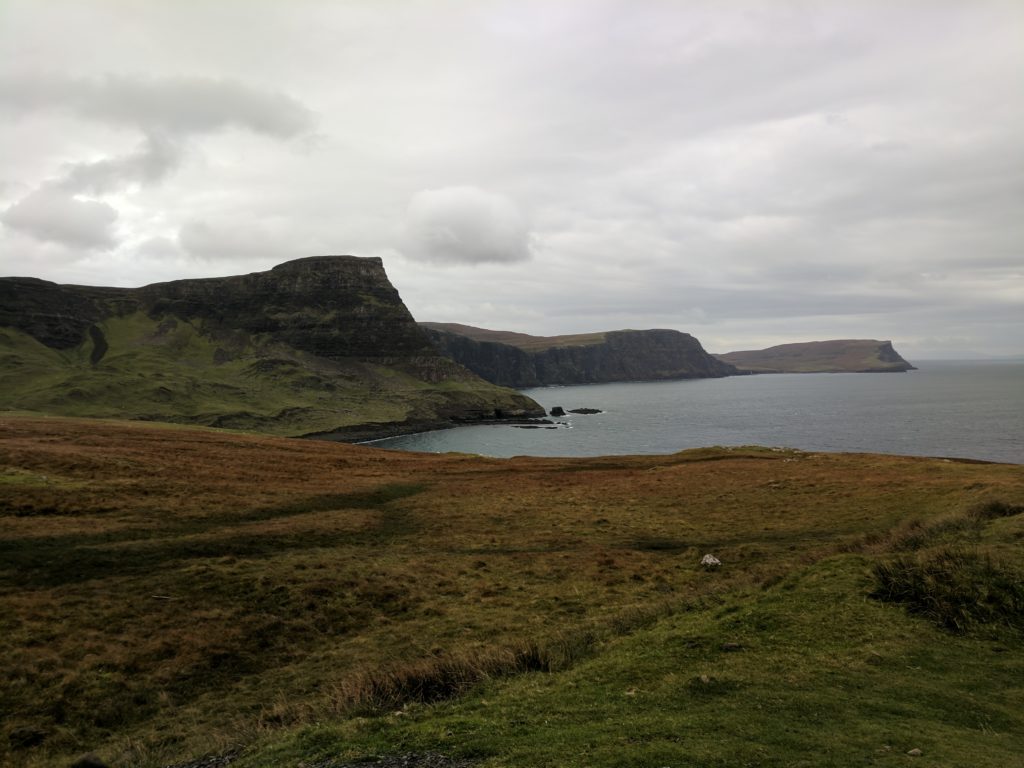 On approach at Neist Point