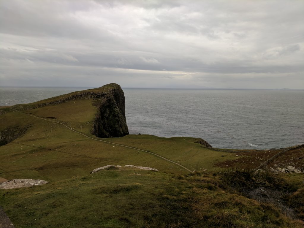 On approach at Neist Point