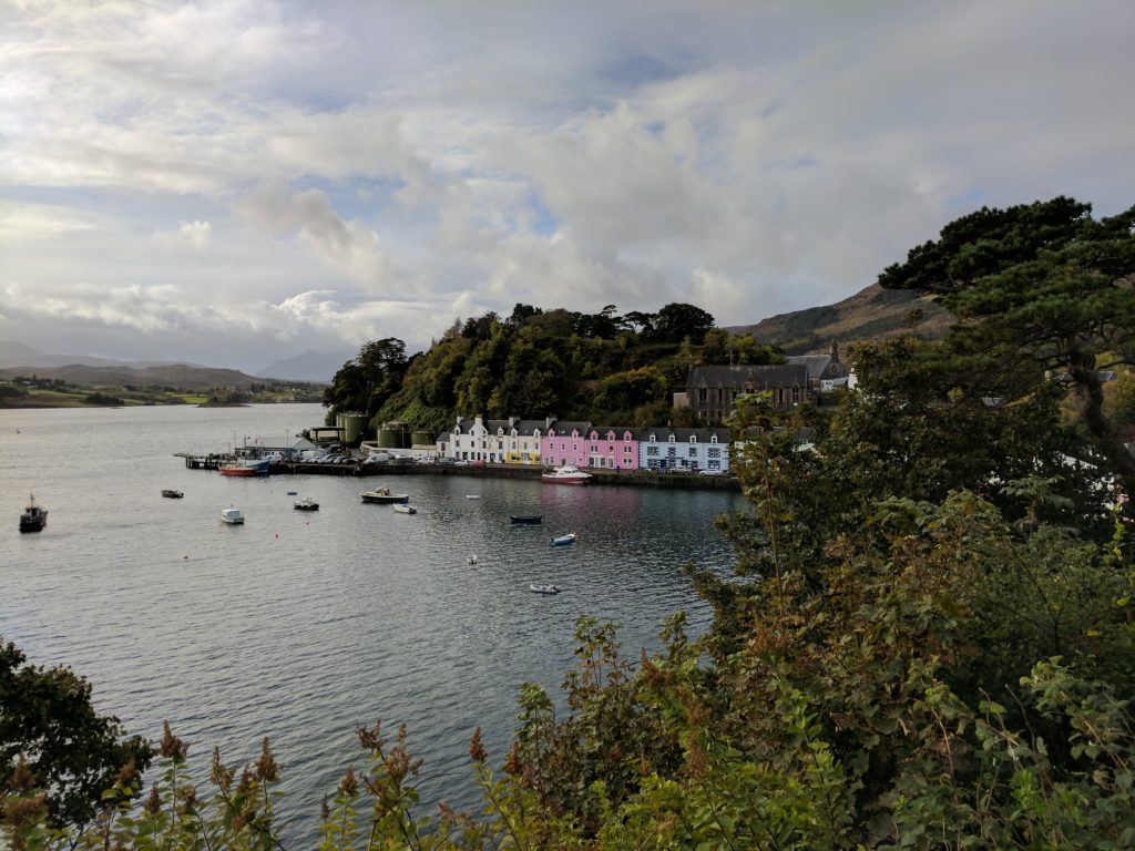 Portree's Harbour in the Day