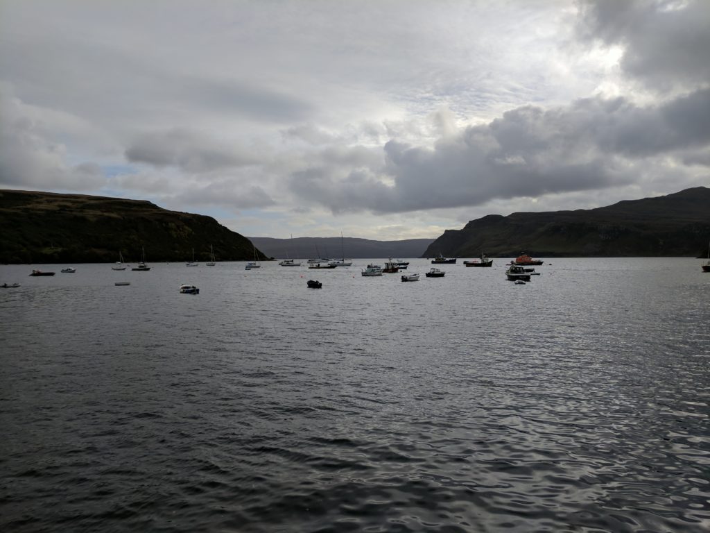 Portree's Harbour in the Day