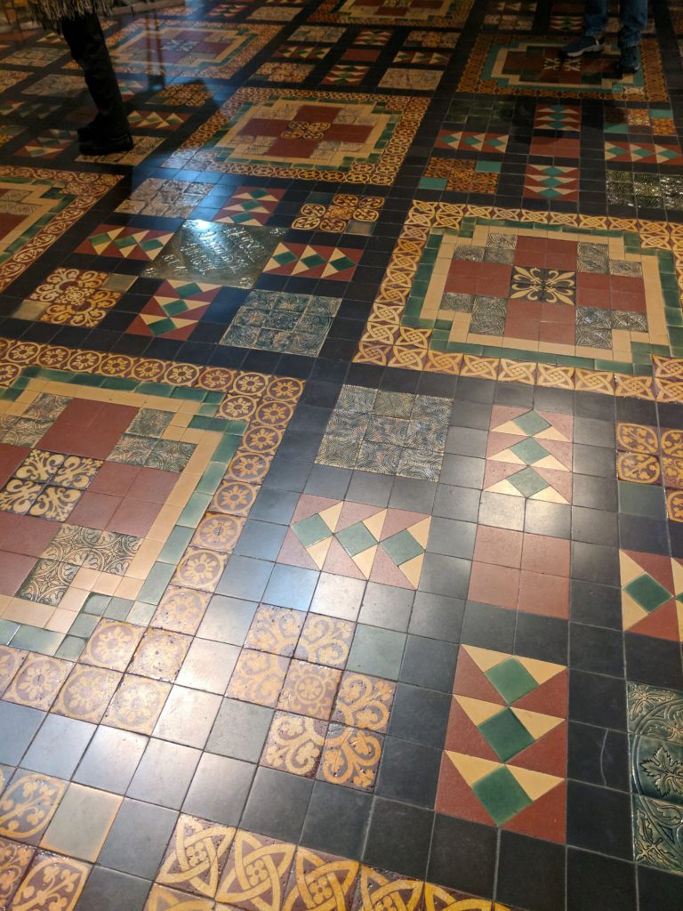 Mosaic Floor in St. Patrick's Cathedral