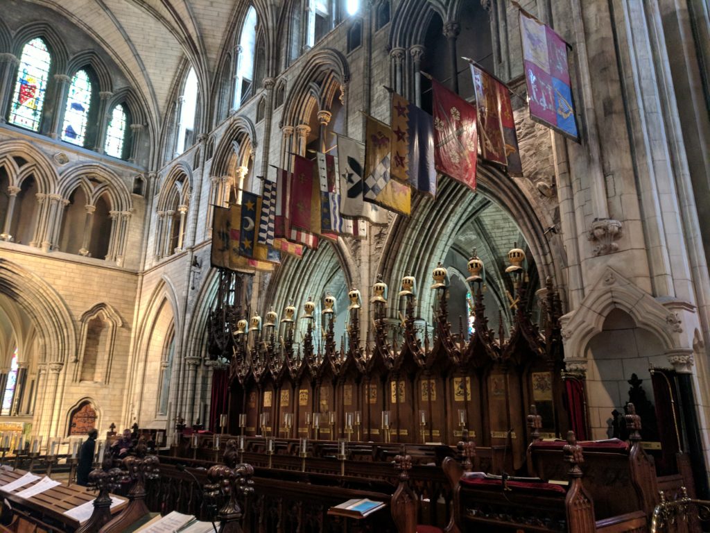 Knight Seats in in St. Patrick's Cathedral