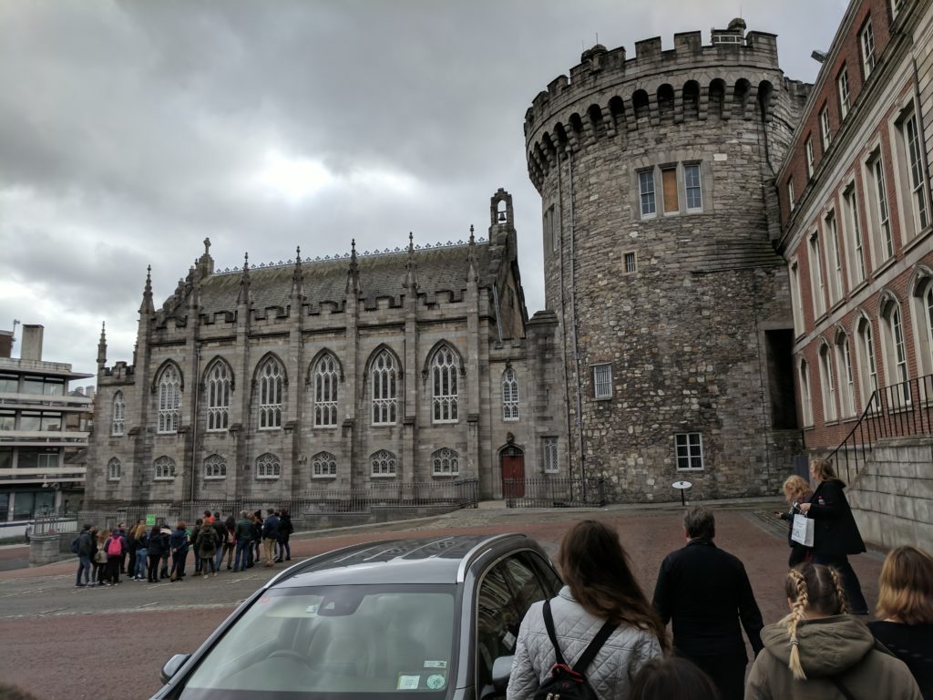 Dublin Castle (one of the wall towers) and their Chapel