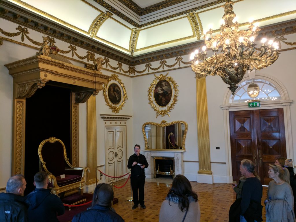 The Queen's Room at Dublin Castle